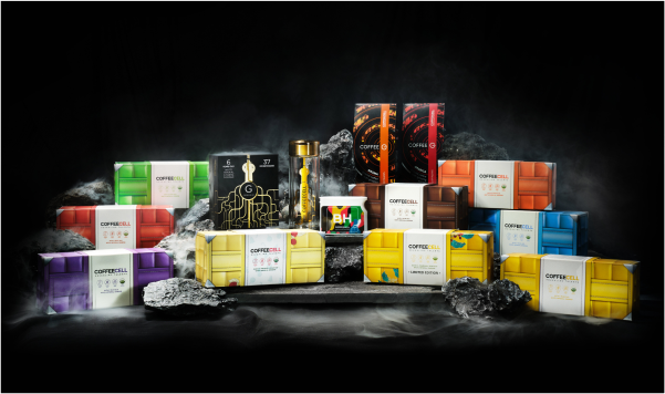 Коробки с продуктами COFFEECELL