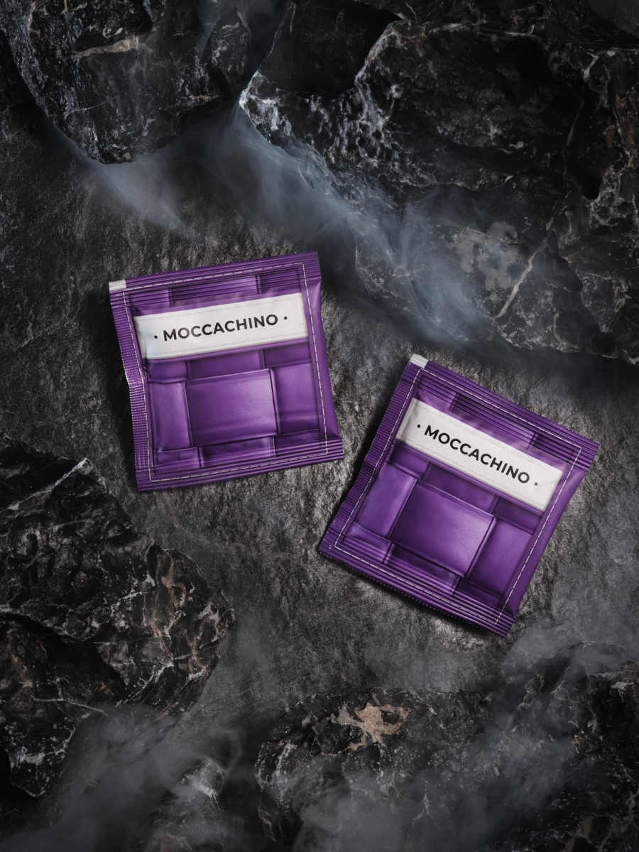 Фиолетовые саше COFFEECELL с моккачино