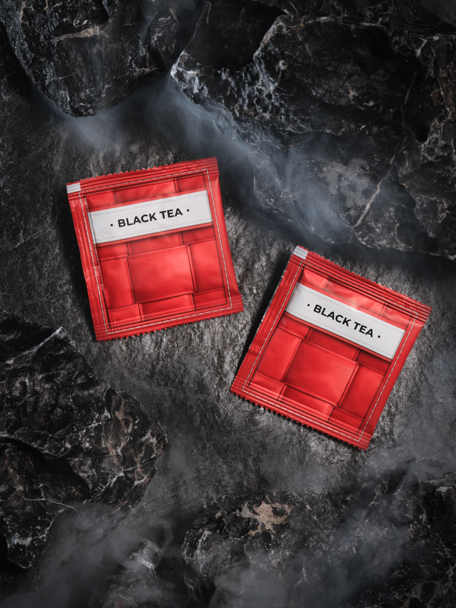 Красные саше COFFEECELL с черным чаем